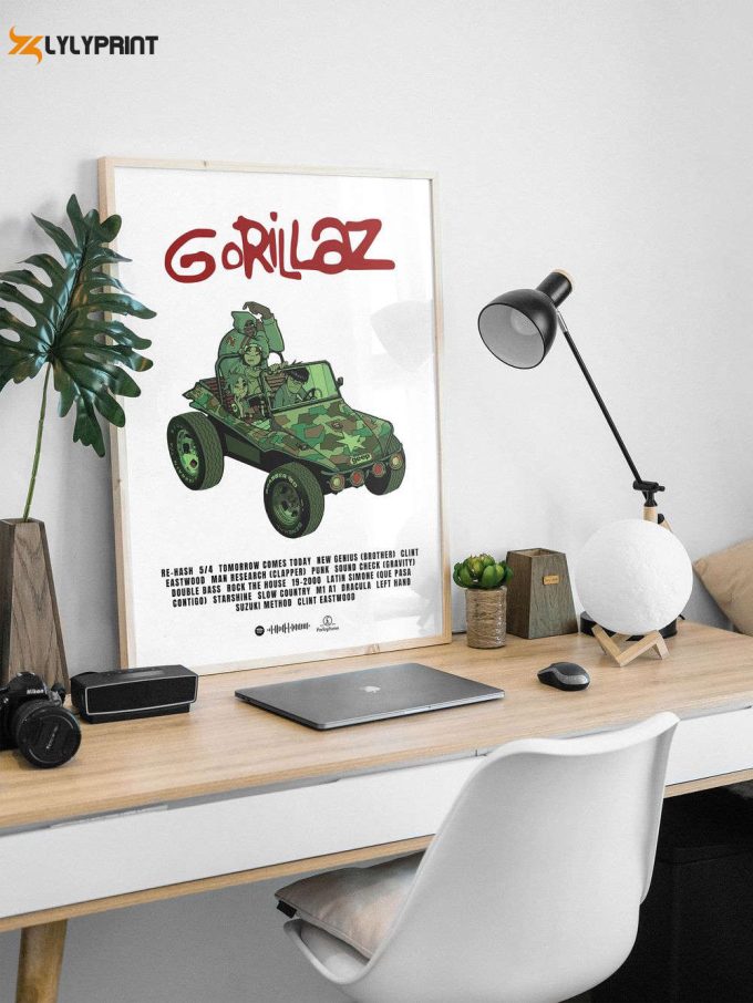 Gorillaz 'Gorillaz' Album Poster 1