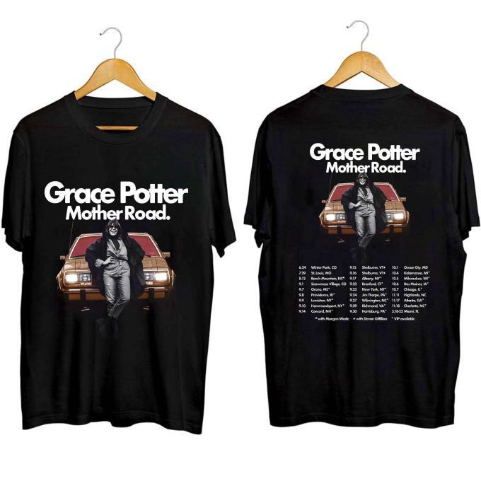 Grace Potter Mother Road 2023 Tour Shirt, Grace Potter Fan Shirt, Grace Potter 2023 Concert Shirt, Mother Road 2023 1