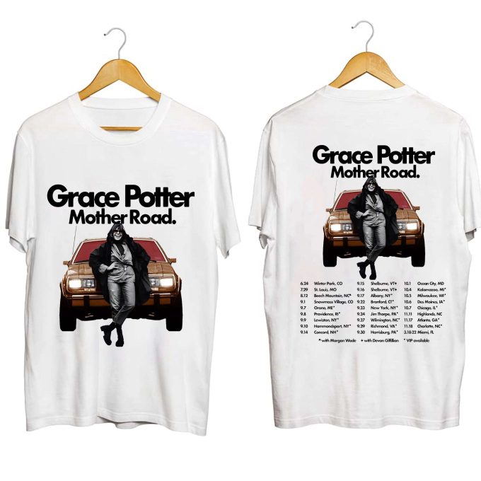 Grace Potter Mother Road 2023 Tour Shirt, Grace Potter Fan Shirt, Grace Potter 2023 Concert Shirt, Mother Road 2023 2