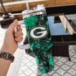 Green Bay Packers NFL Hunting Personalized Stanley Tumbler 40oz