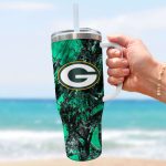 Green Bay Packers NFL Hunting Personalized Stanley Tumbler 40oz