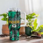 Green Bay Packers NFL Hunting Personalized Stanley Tumbler 40oz