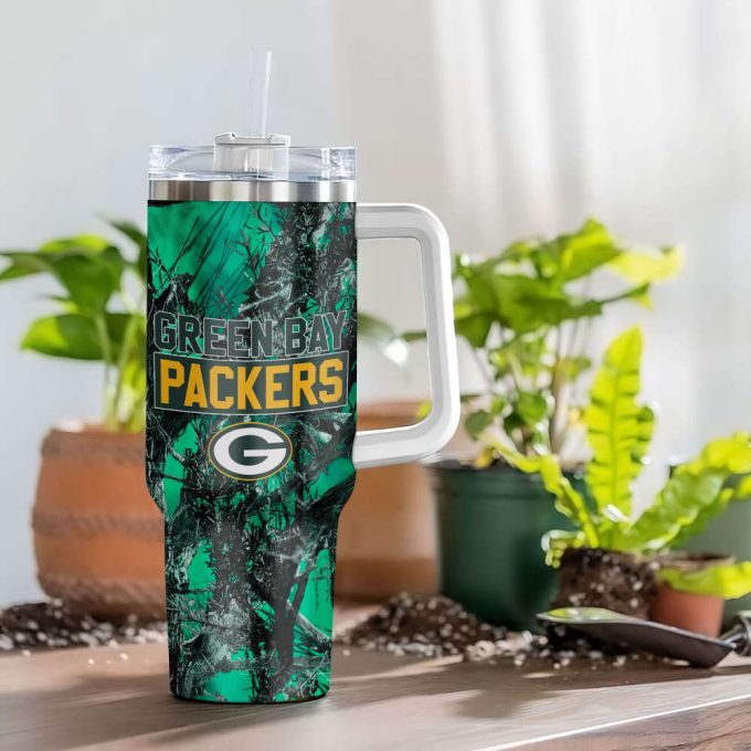 Green Bay Packers Nfl Hunting Personalized Stanley Tumbler 40Oz