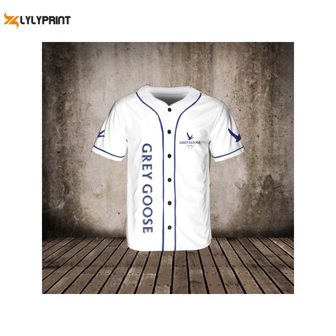 Grey Goose Vodka Baseball Jersey 2