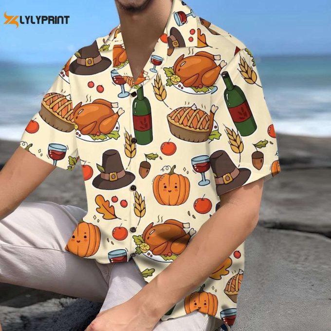 Happy Thanksgiving Hawaiian Shirt 2