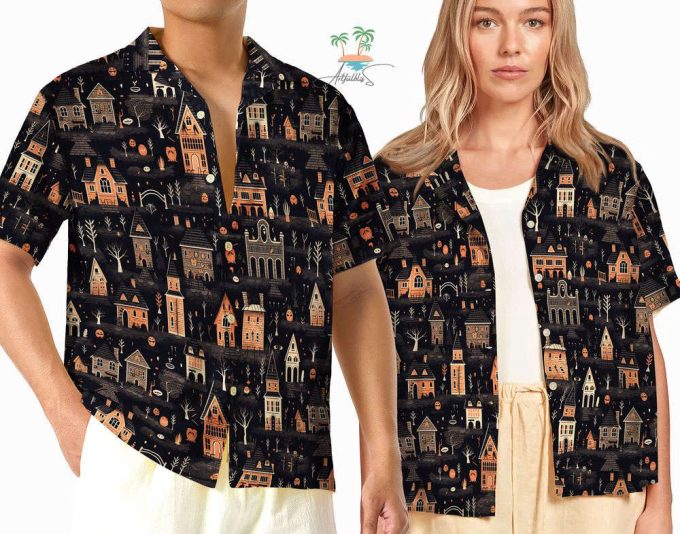 Haunted Mansion Hawaiian Shirt 2