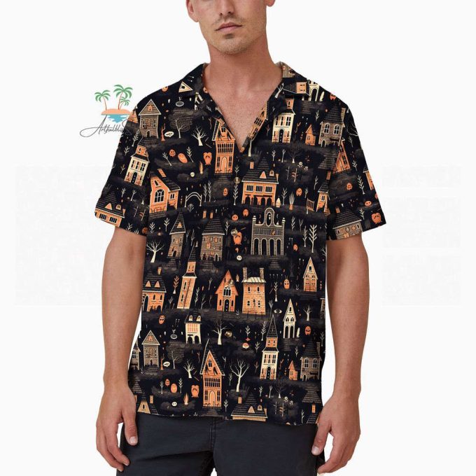 Haunted Mansion Hawaiian Shirt 7