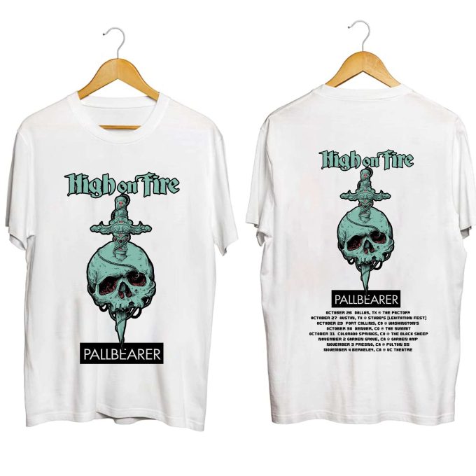 High On Fire 2023 Tour Shirt - Exclusive Fan Merchandise 2