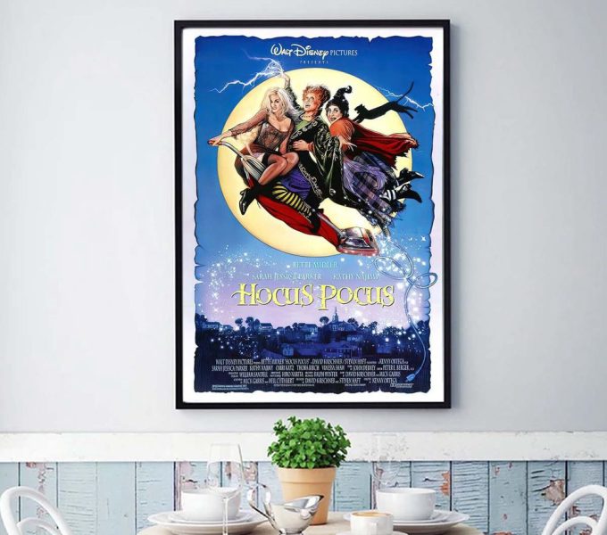 Hocus Pocus Movie Poster, Halloween Poster 4