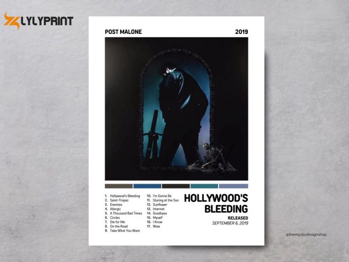 Hollywood'S Bleeding / Post Malone Album Poster 1