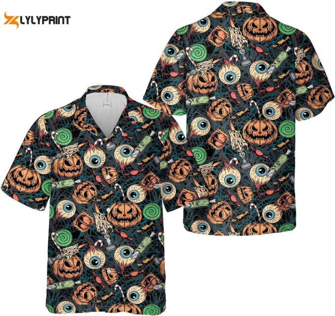 Horror Halloween Hawaiian Shirt, Horror Aloha Shirt 1