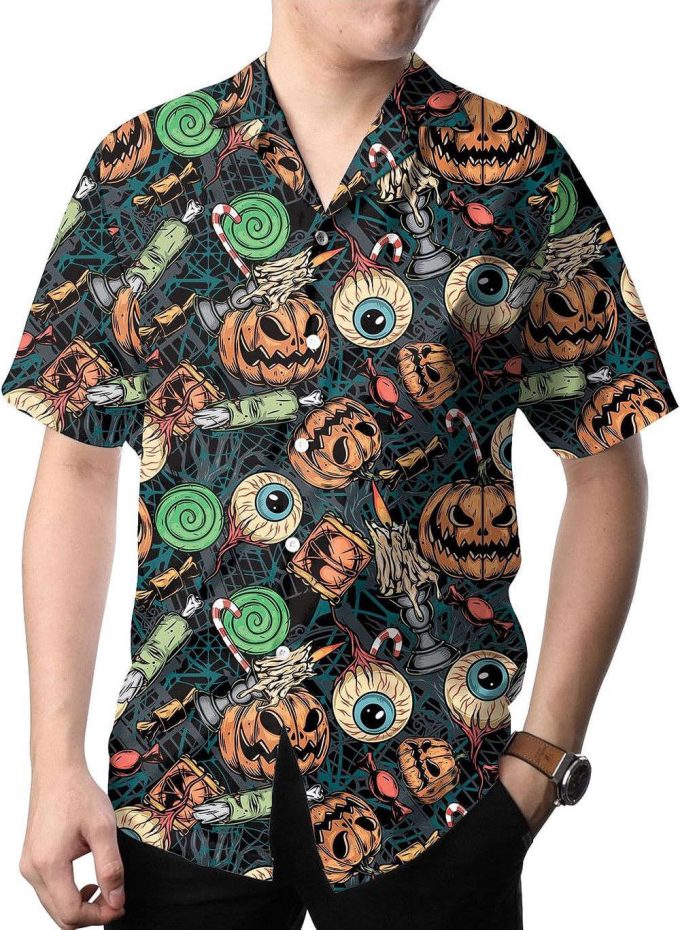 Horror Halloween Hawaiian Shirt, Horror Aloha Shirt 4