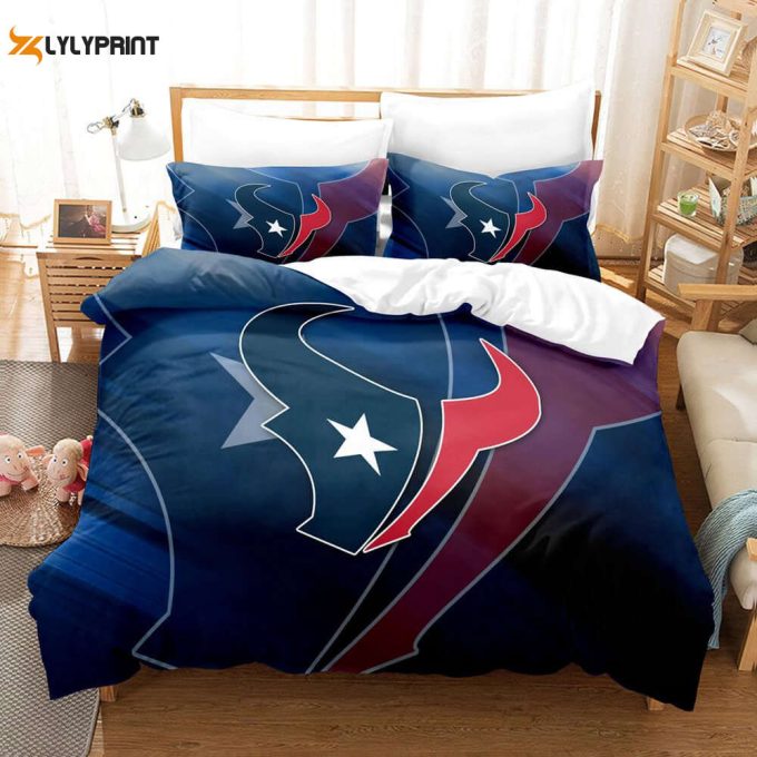 Houston Texans Duvet Cover Bedding Set Gift For Fans Bd346 1