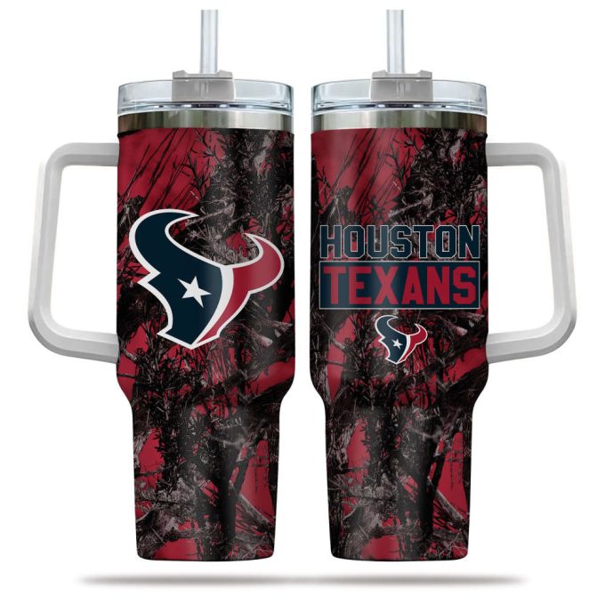 Houston Texans Nfl Hunting Personalized Stanley Tumbler 40Oz 2