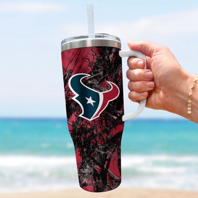 Houston Texans Nfl Hunting Personalized Stanley Tumbler 40Oz 4
