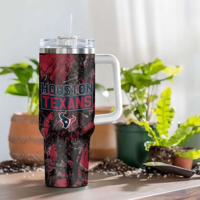 Houston Texans Nfl Hunting Personalized Stanley Tumbler 40Oz 5