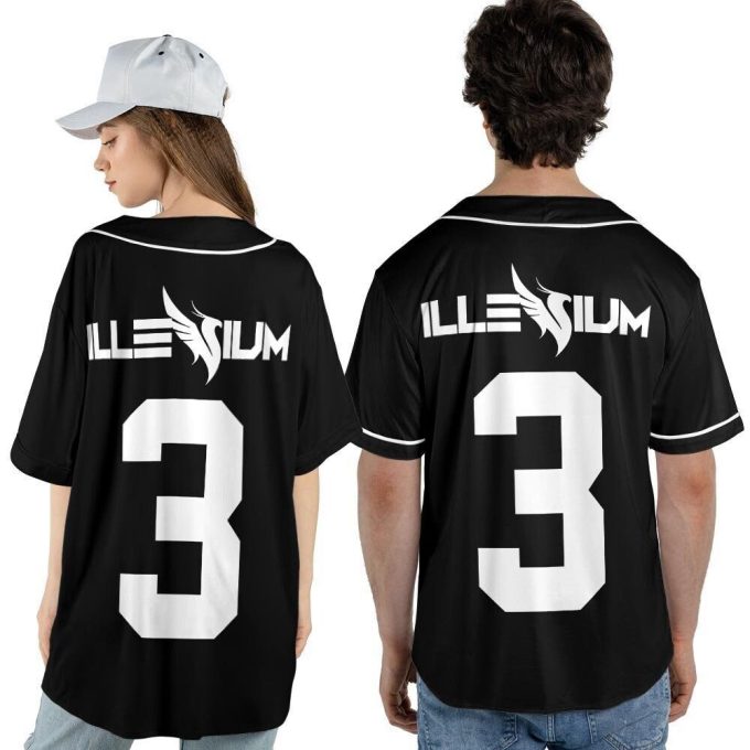 Illenium Music Baseball Jersey, Dj Live World Tour 2023 Shirt 5
