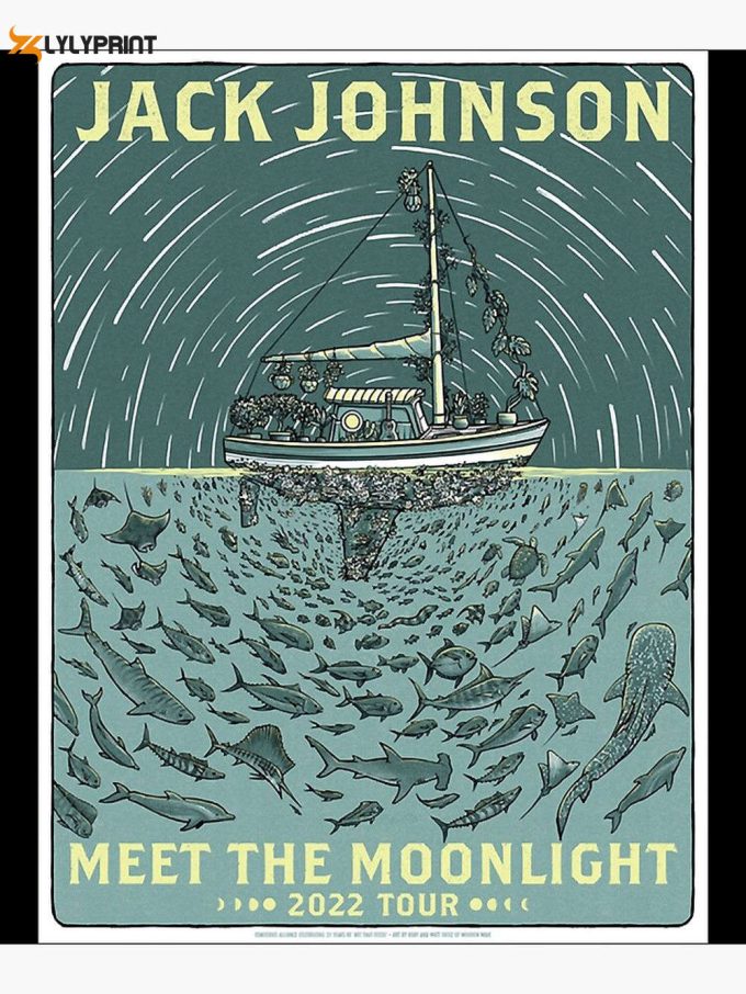 Jack Johnson Meet The Moonlight Classic Premium Matte Vertical Poster 2