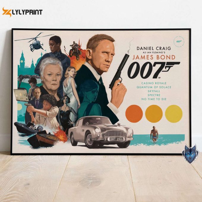 James Bond Movie Poster 1