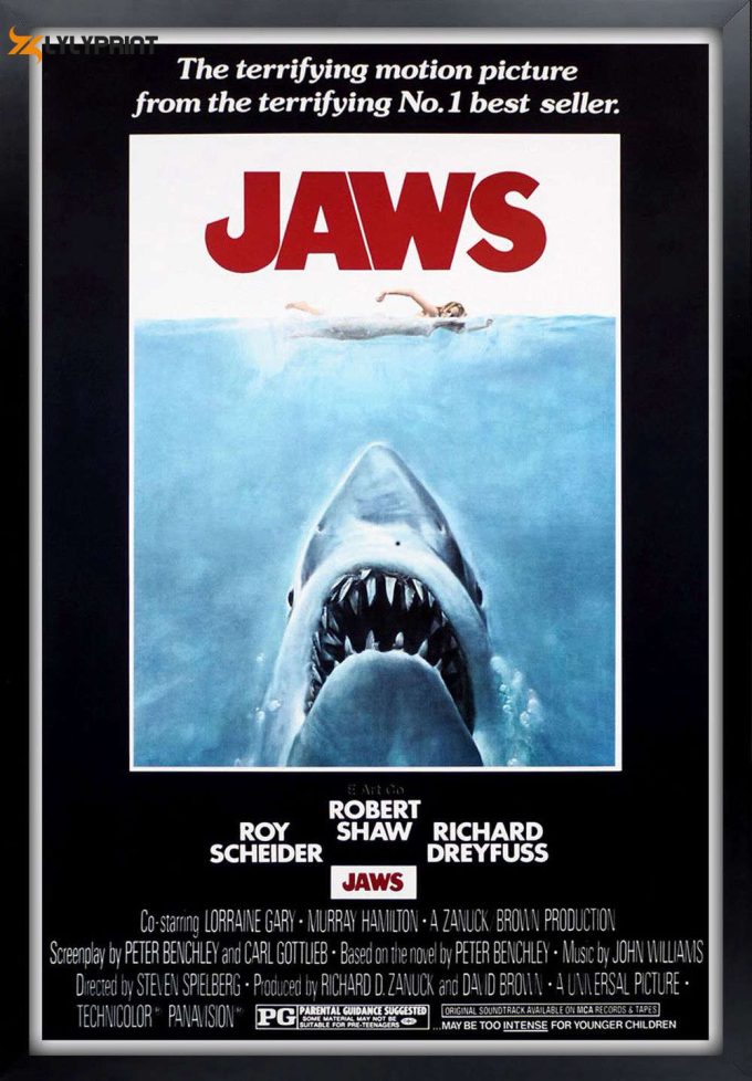 Jaws Movie Poster 1