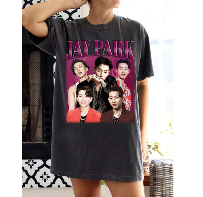 Jay Park T-Shirt Jay Park Shirt Jay Park Tees Jay Park Sweater Casual T-Shirt Shirt Adult T-Shirt Character Shirt 2