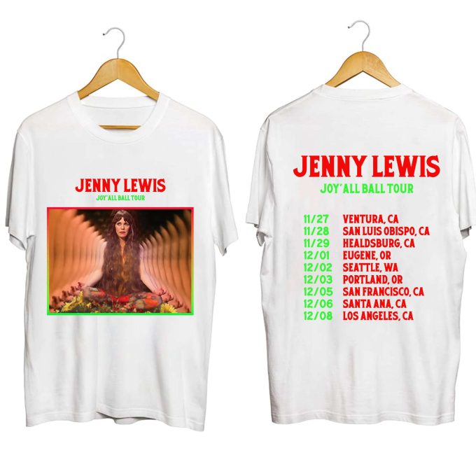 Jenny Lewis Joy All Ball Tour 2023 Shirt - Exclusive Fan Tee 2