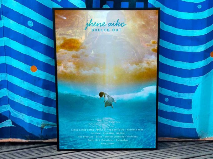 Jhene Aiko &Quot;Souled Out&Quot; Album Cover Poster #Fac Deluxe 3