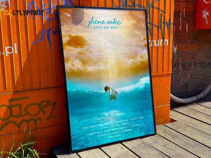 Jhene Aiko &Amp;Quot;Souled Out&Amp;Quot; Album Cover Poster #Fac Deluxe 1