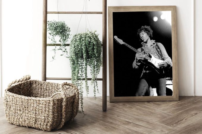 Jimi Hendrix Vintage Wall Decor Poster 4