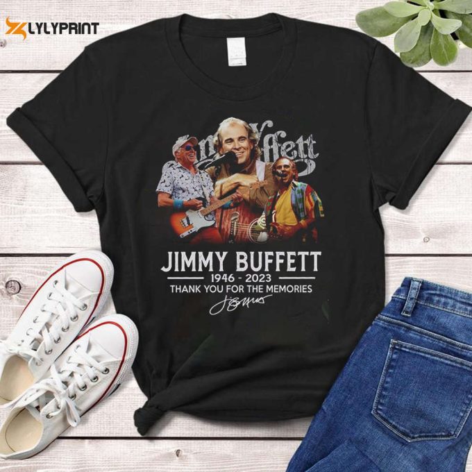 Jimmy Buffet 1946 - 2023 Thanks You For Your Memories Shirt 90S Vintage Jimmy Buffett Fan Gift Shirt Jimmy Buffett Shirt Jimmy Buffett 1