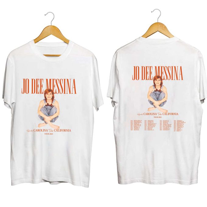 Jo Dee Messina 2023 Tour Heads Carolina Tails California Shirt, Jo Dee Messina Fan Shirt, Jo Dee Messina 2023 Tour Shirt, Jo Dee Messina Tee 1