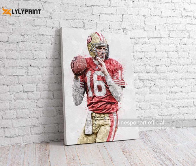 Joe Montana San Francisco Poster S.an F.rancisco 49Ers Poster 1