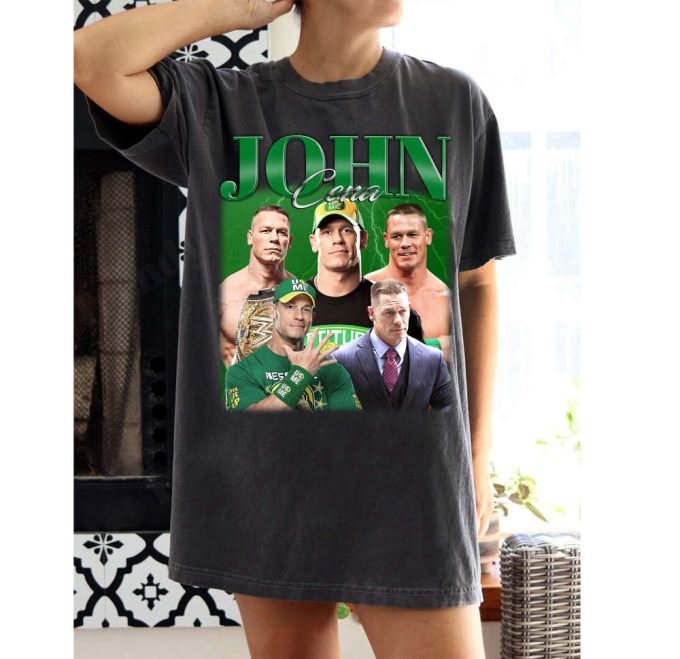 John Cena T-Shirt John Cena Shirt John Cena Tees John Cena Sweater Trendy T-Shirt Classic T-Shirt Vintage Shirt Gifts Men 2