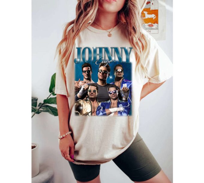 Johnny Cage T-Shirt Johnny Cage Shirt Johnny Cage Tees Johnny Cage Sweater Trendy T-Shirt Classic T-Shirt Vintage Shirt Gifts Men 3