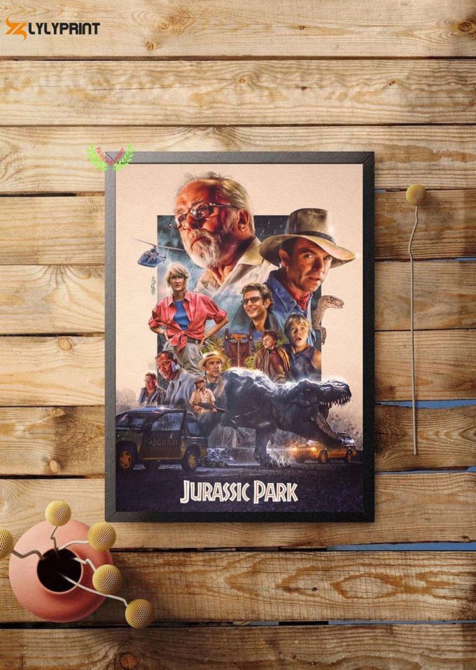 Jurassic Park Movie Poster 2