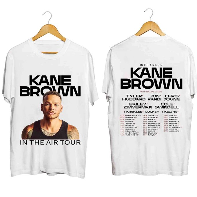 Kane Brown In The Air Tour 2024 Shirt - Fan Concert Tee 2