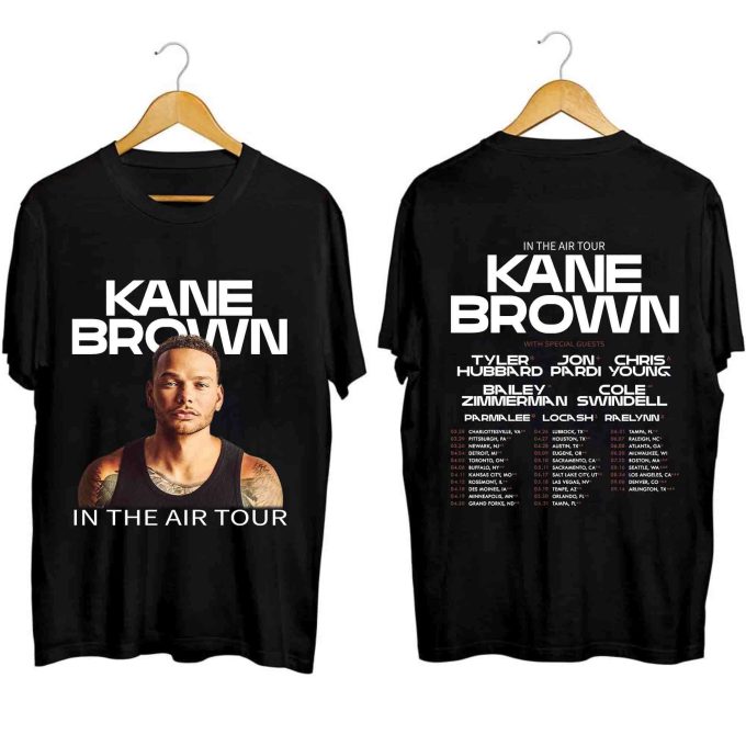 Kane Brown In The Air Tour 2024 Shirt - Fan Concert Tee 1