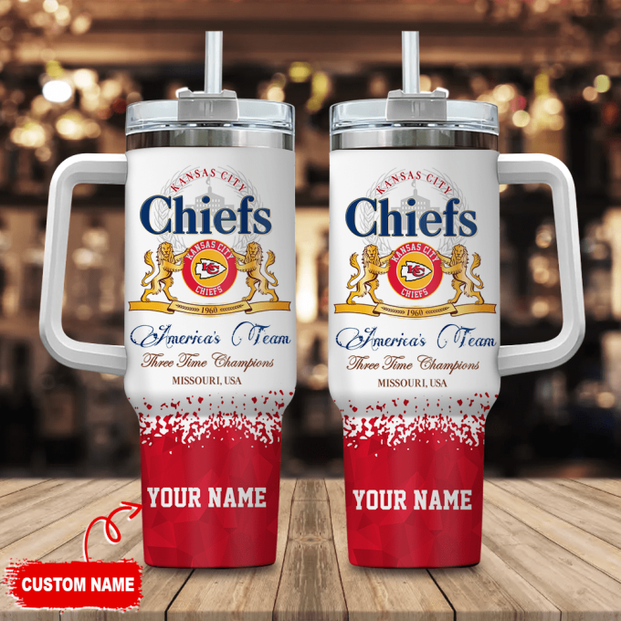 Kansas City Chiefs Personalized Nfl Champions Modelo 40Oz Stanley Tumbler 2