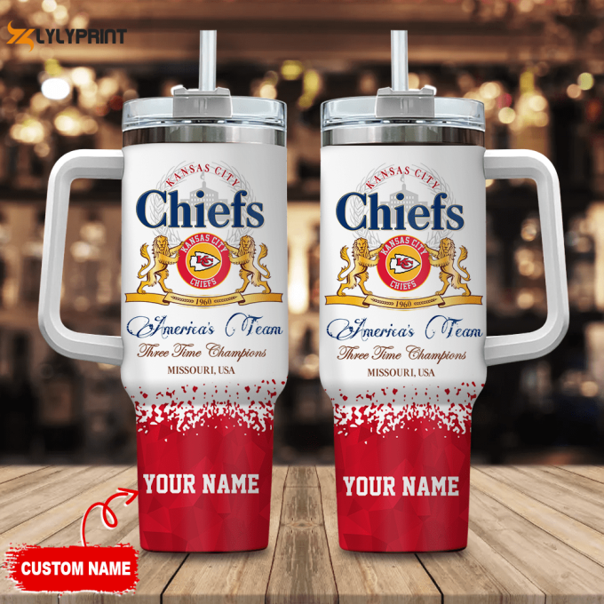 Kansas City Chiefs Personalized Nfl Champions Modelo 40Oz Stanley Tumbler 1
