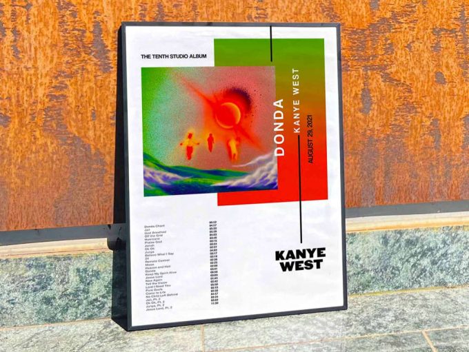 Kanye West &Quot;Donda&Quot; Album Cover Poster 3
