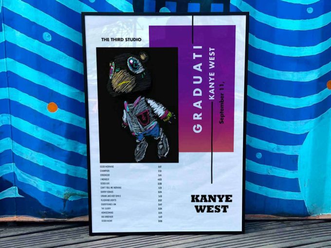 Kanye West &Quot;Graduation&Quot; Album Cover Poster 2