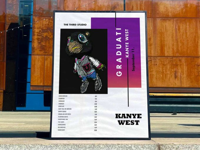 Kanye West &Quot;Graduation&Quot; Album Cover Poster 3