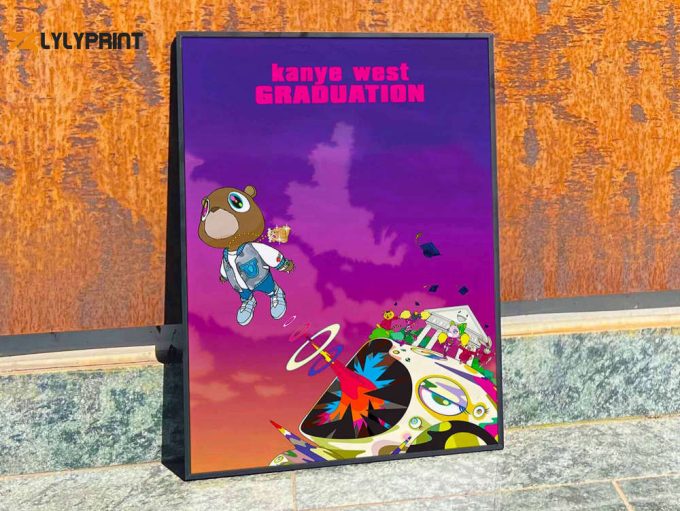 Kanye West &Amp;Quot;Graduation&Amp;Quot; Album Cover Poster 1