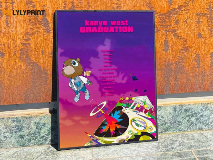 Kanye West &Amp;Quot;Graduation&Amp;Quot; Album Cover Poster 1