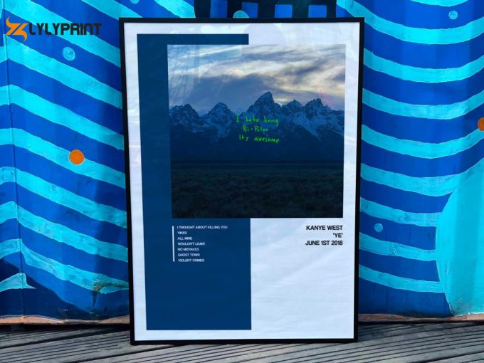 Kanye West &Amp;Quot;Ye&Amp;Quot; Album Cover Poster 1