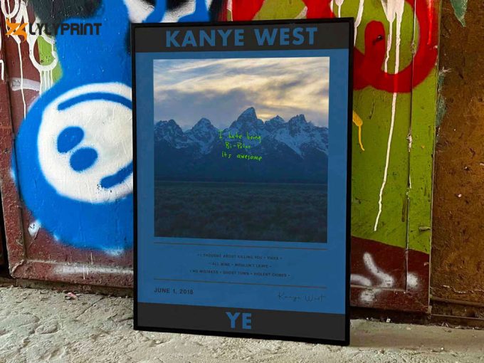 Kanye West &Amp;Quot;Ye&Amp;Quot; Album Cover Poster 1