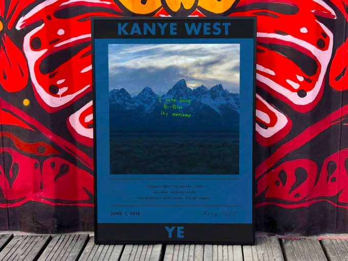 Kanye West &Quot;Ye&Quot; Album Cover Poster 3