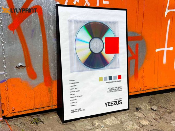 Kanye West &Amp;Quot;Yeezus&Amp;Quot; Album Cover Poster 1