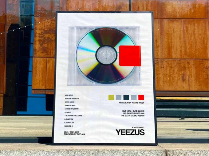 Kanye West &Quot;Yeezus&Quot; Album Cover Poster 2