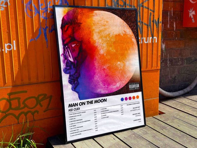 Kid Cudi &Quot;Man On The Moon End Of The Day&Quot; Album Cover Poster #6 3